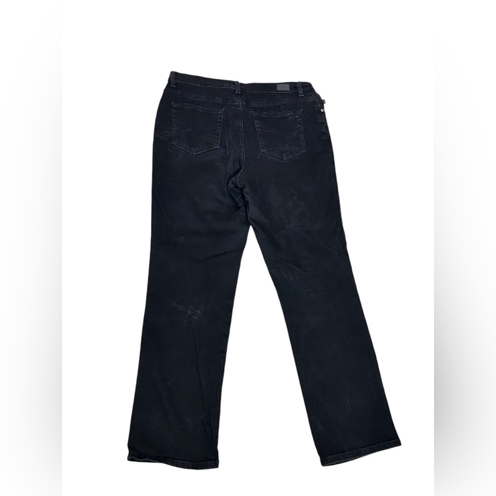 Women’s Lee relaxed fit STRAIGHT LEG Size 12 Medium jeans, , Black - Picture 2 of 6